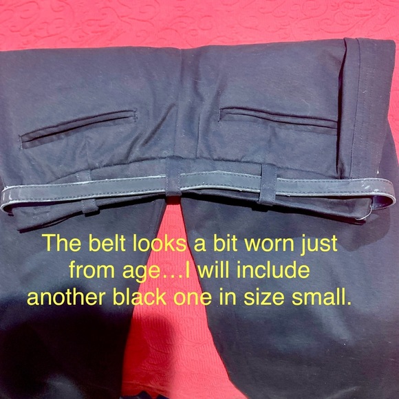 NINE & CO. PETITE Straight Leg Pants Black Business Dress Size 2 Petite NWT - Picture 8 of 12